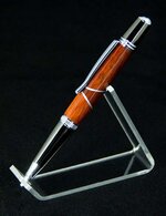 Sierra Handmade Bloodwood Aluminum Segments Ink Pen.jpg