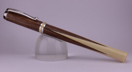 Walnut and pine Cue pen.jpg