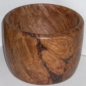 maple burl bowl