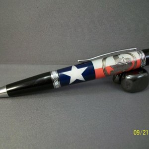 Texas Quarter pen