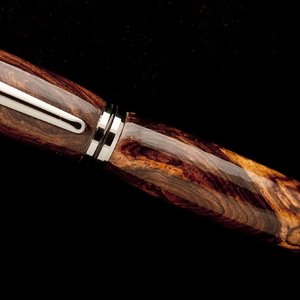 Honduras Rosewood Burl Navigator Rollerball