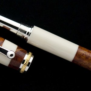 Alternate Ivory and Logwood Burl Jr. Statesman