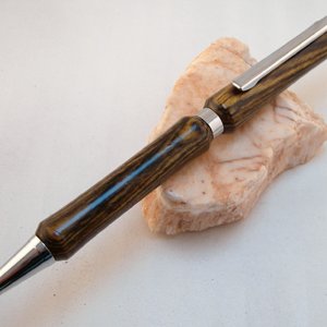 Bocote Wood Soft Stylus-Ink Pen