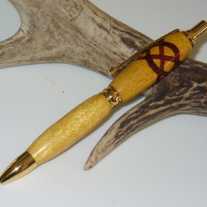 XXX-Yellowheart with Celtic Knot in Padauk