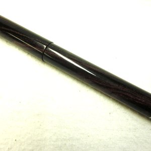 Double Closed-End Cocobolo with Gent Rollerball Point