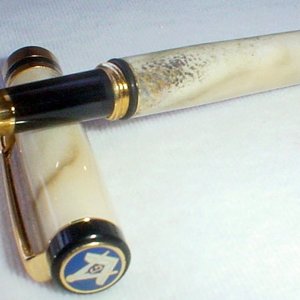 Deer antler rollerball