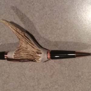 Antler pen