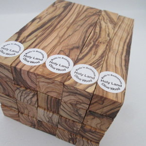 BETHLEHEM/ HIGHLY FIGURED Olive Wood Pen Blanks ( BOW )