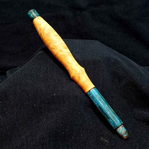 box elder burl and copper (patina).jpg