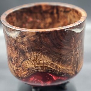 Wood and Resin Bowl