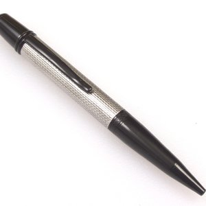 stainless straight line turned pen