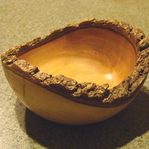 Natural edge Sweetgum bowl