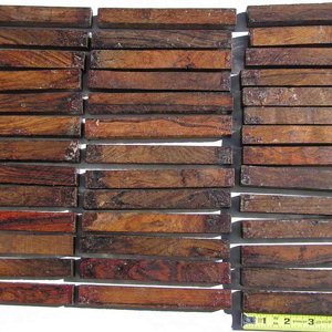 "King" grade Cocobolo Blanks