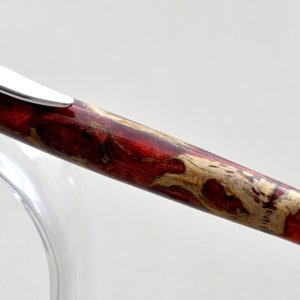 Red Copper Click Pen