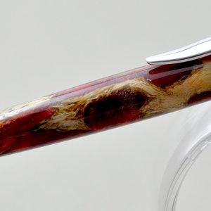 Red Copper Click Pen