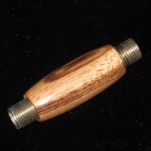 Zebrawood pipe stem