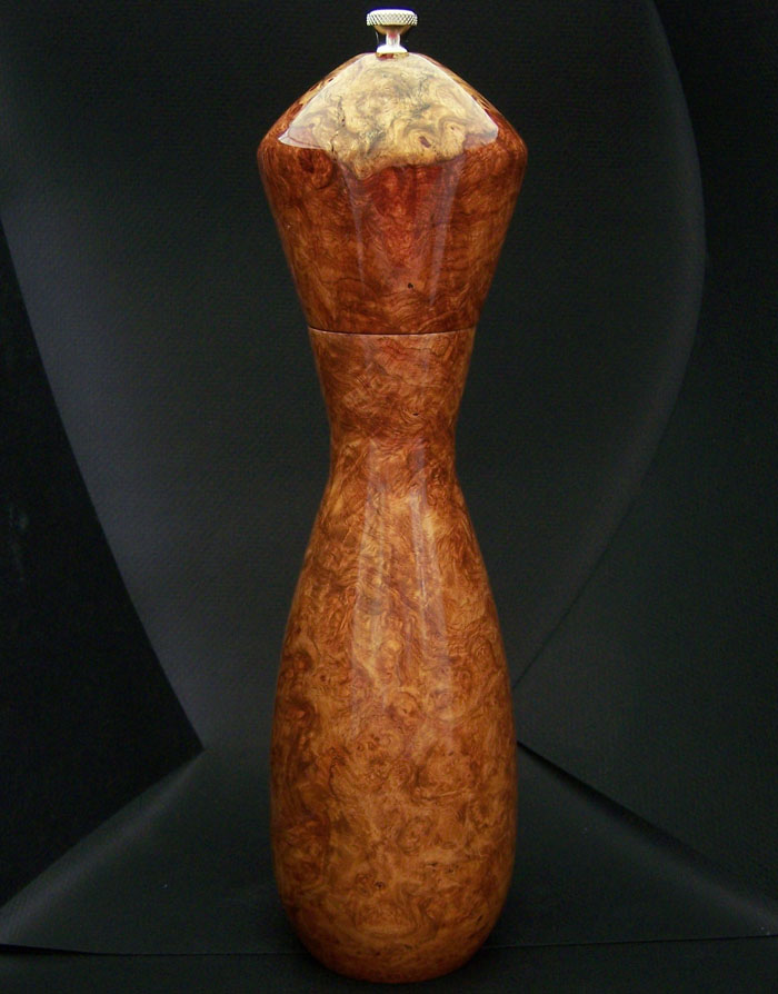 Amboyna Burl Peppermill