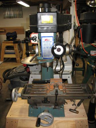 Bench top milling machine.