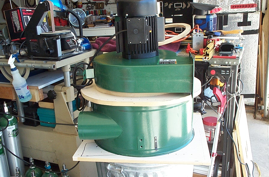 Dust Collector Modification continued