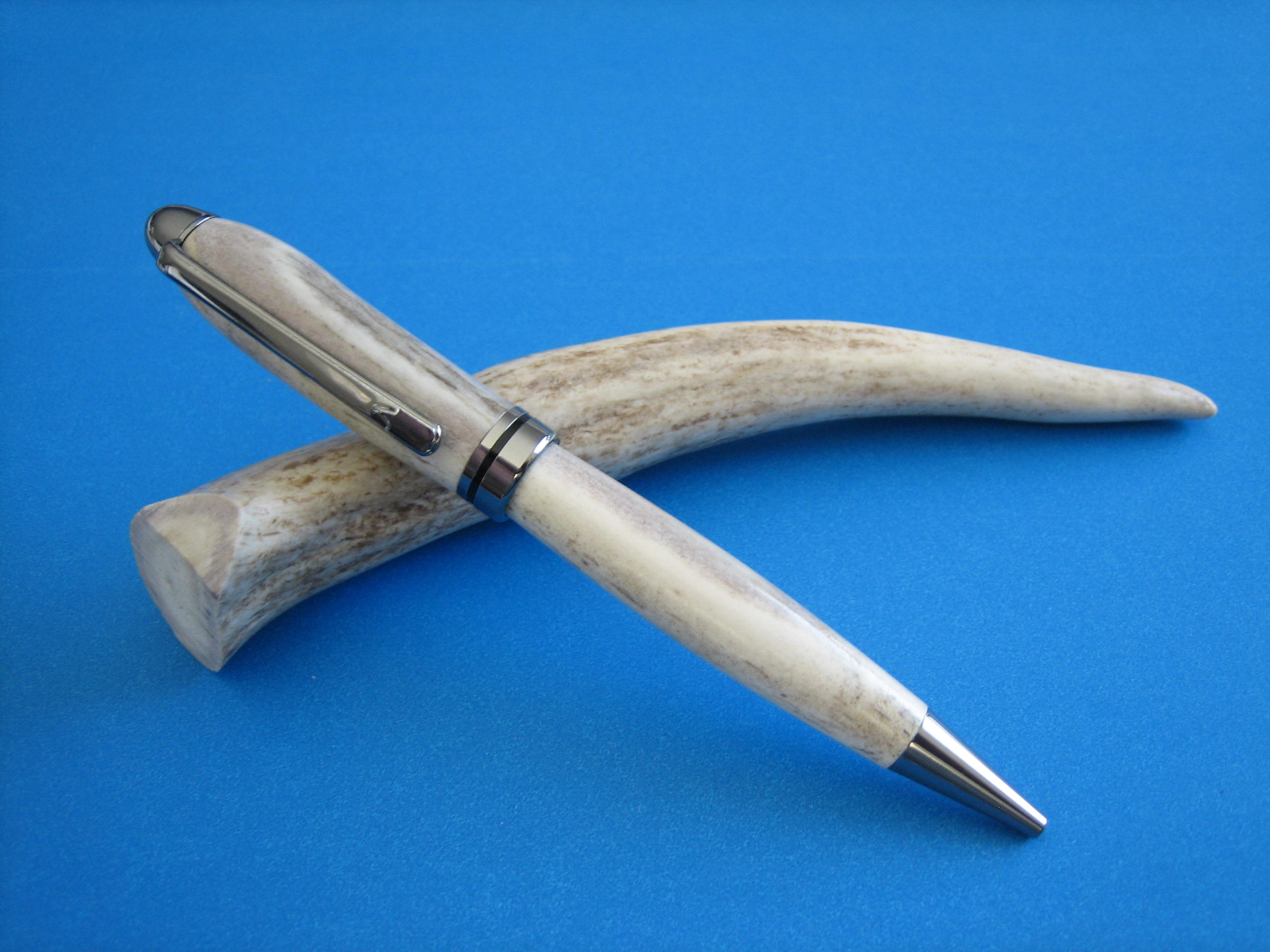 First post, second deer antler pen.