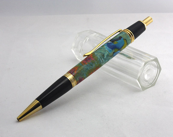 Fish Polymer Clay Pen