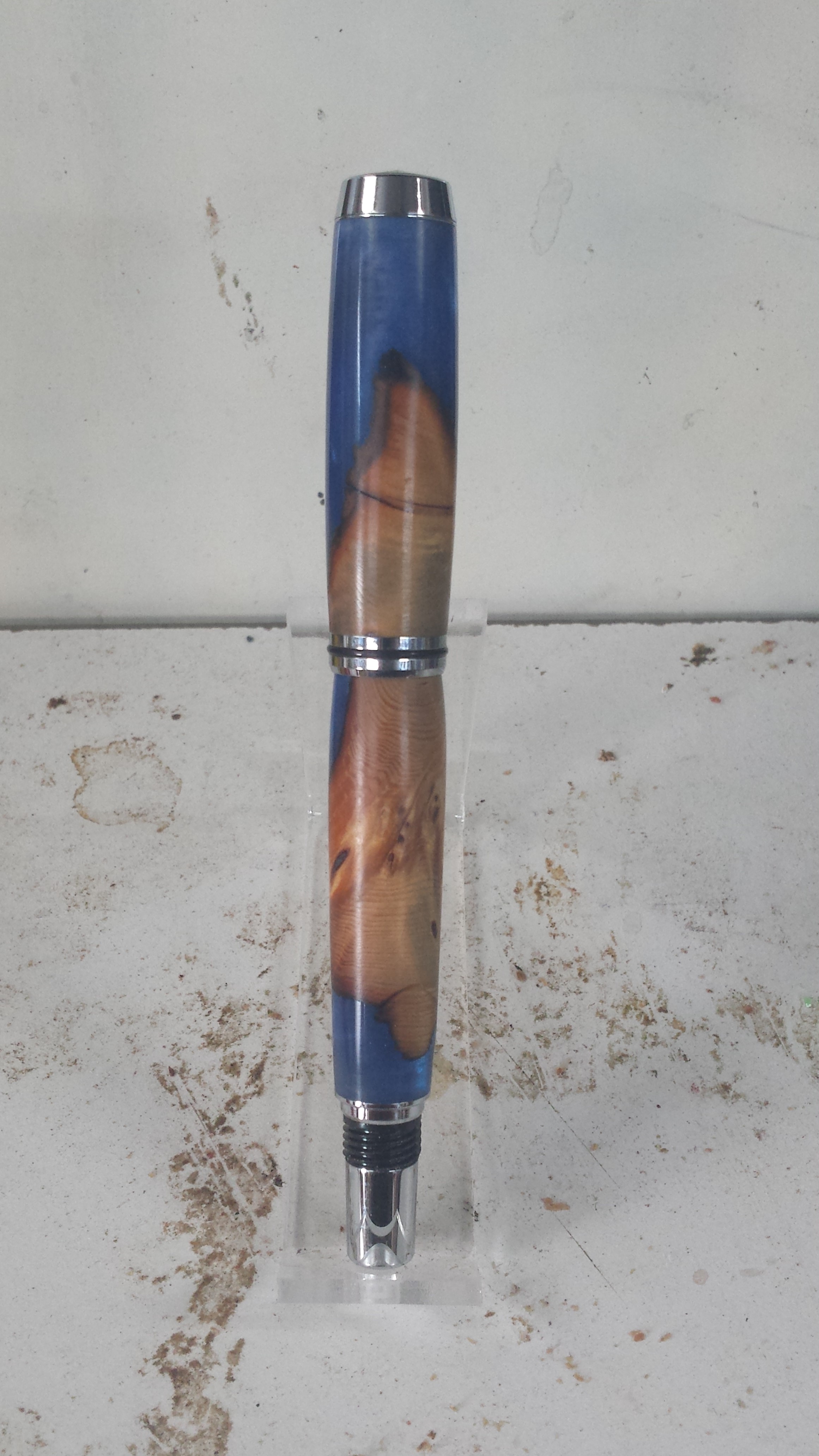 Huon Pine Blue Worthless Wood on Baron II