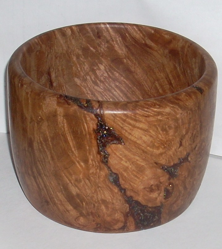 maple burl bowl