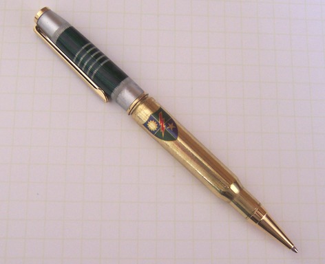 Military Ribbon and Cartridge Pen