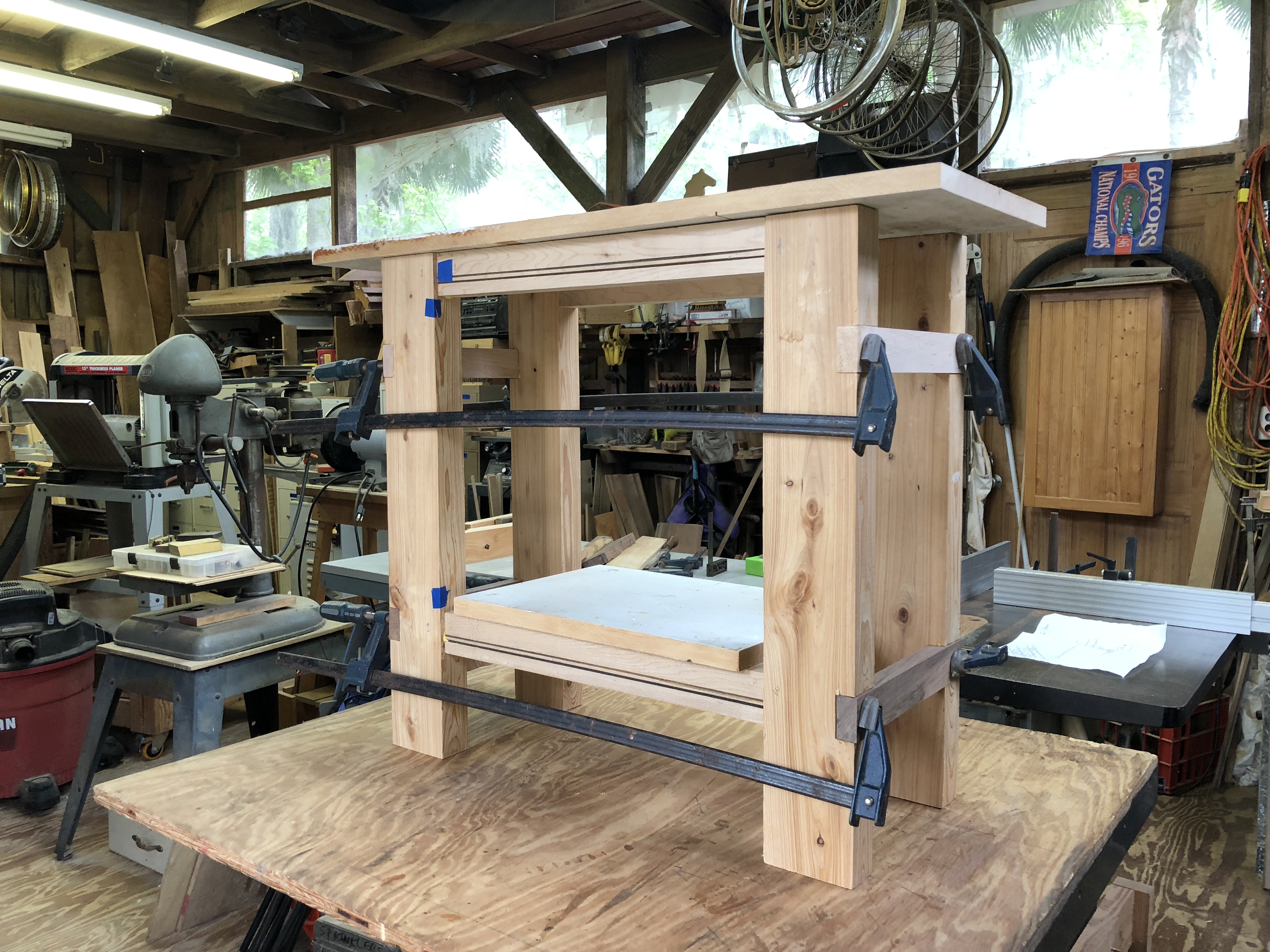 Mini lathe deals bench