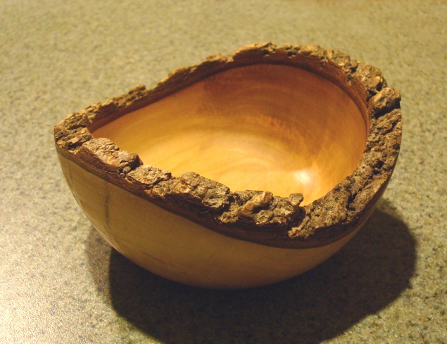 Natural edge Sweetgum bowl