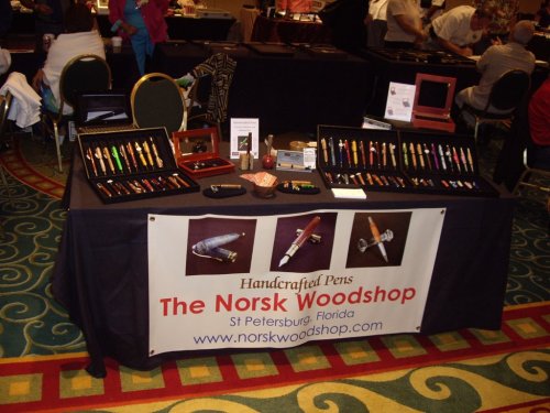 Norsk Woodshop Miami Pen Show Table