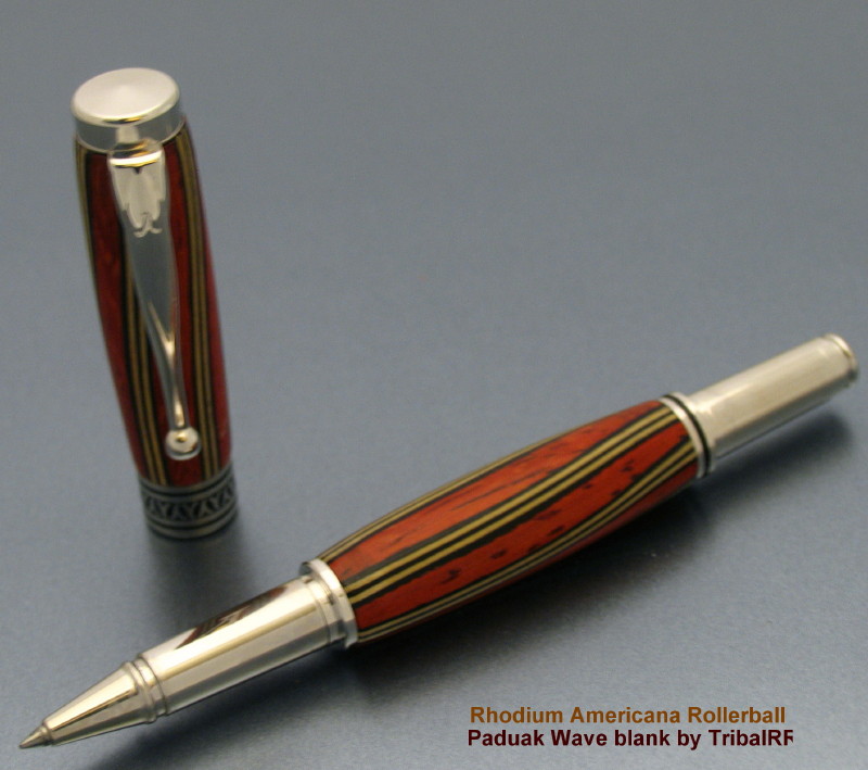 Paduak Wave on Americana Rollerball