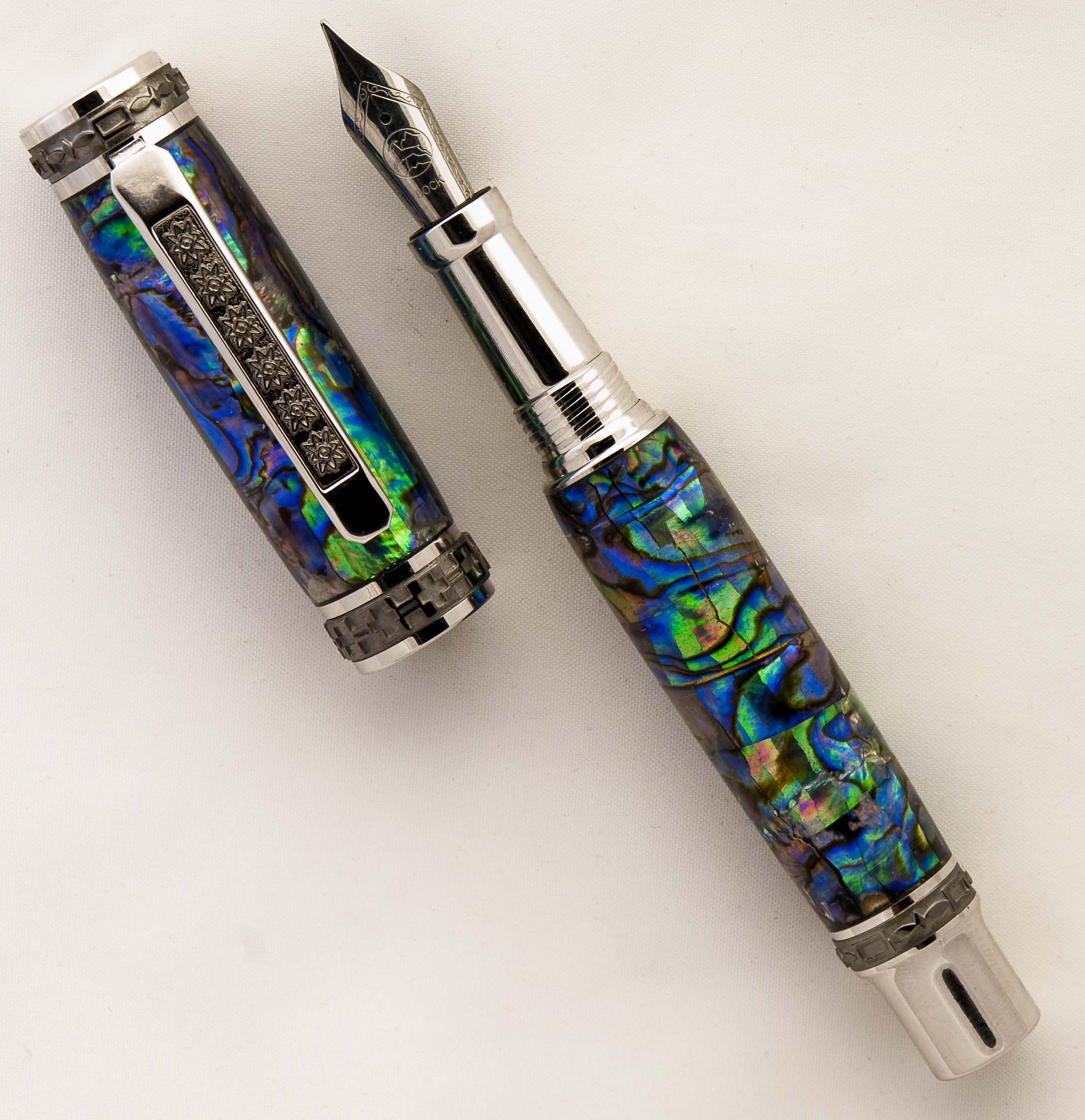 Paua Abalone Emperor / Polished Bock Nib