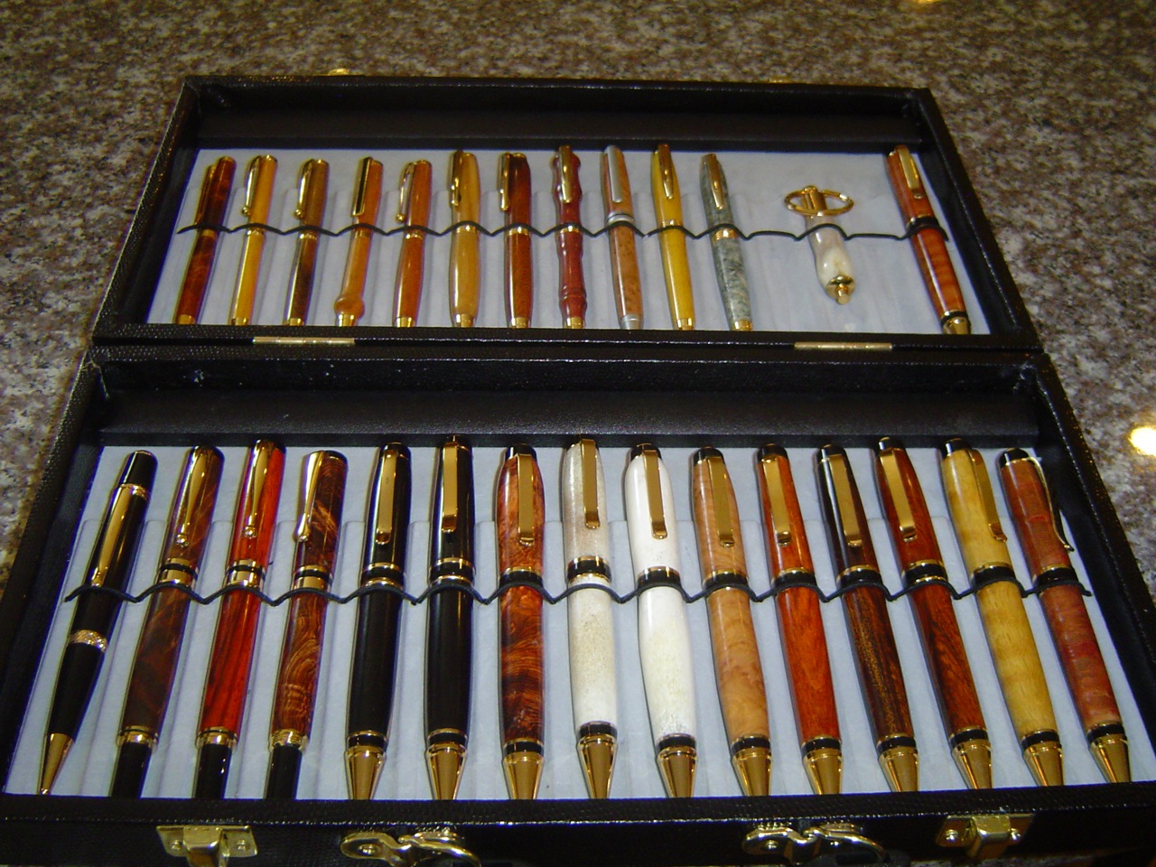 Pen box all giveaways not yet ready to sell...