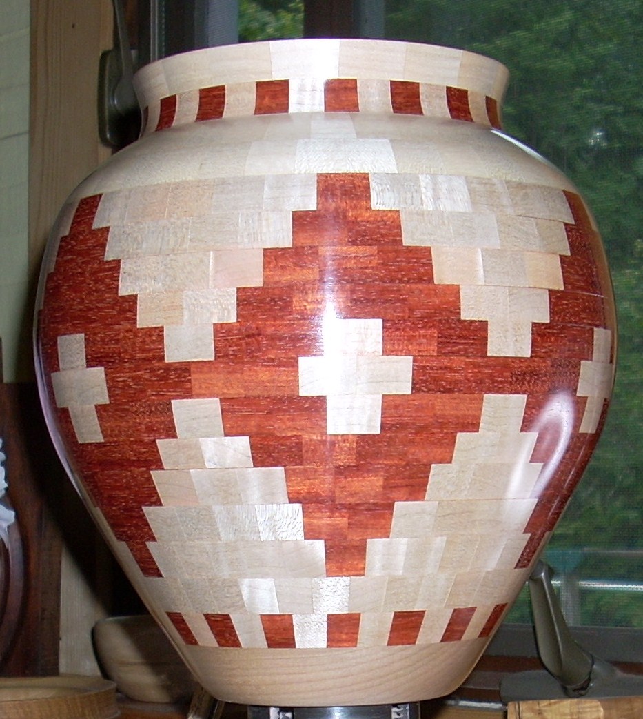 segmented vase