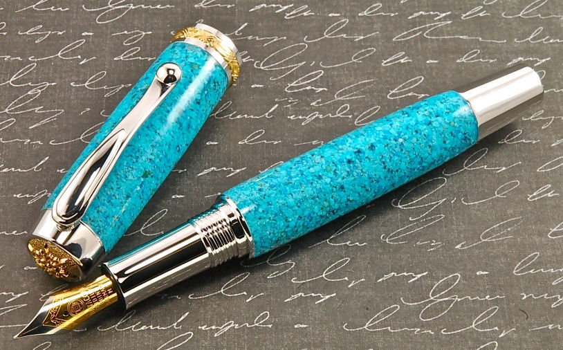 Statesman FP in Crushed Turquoise