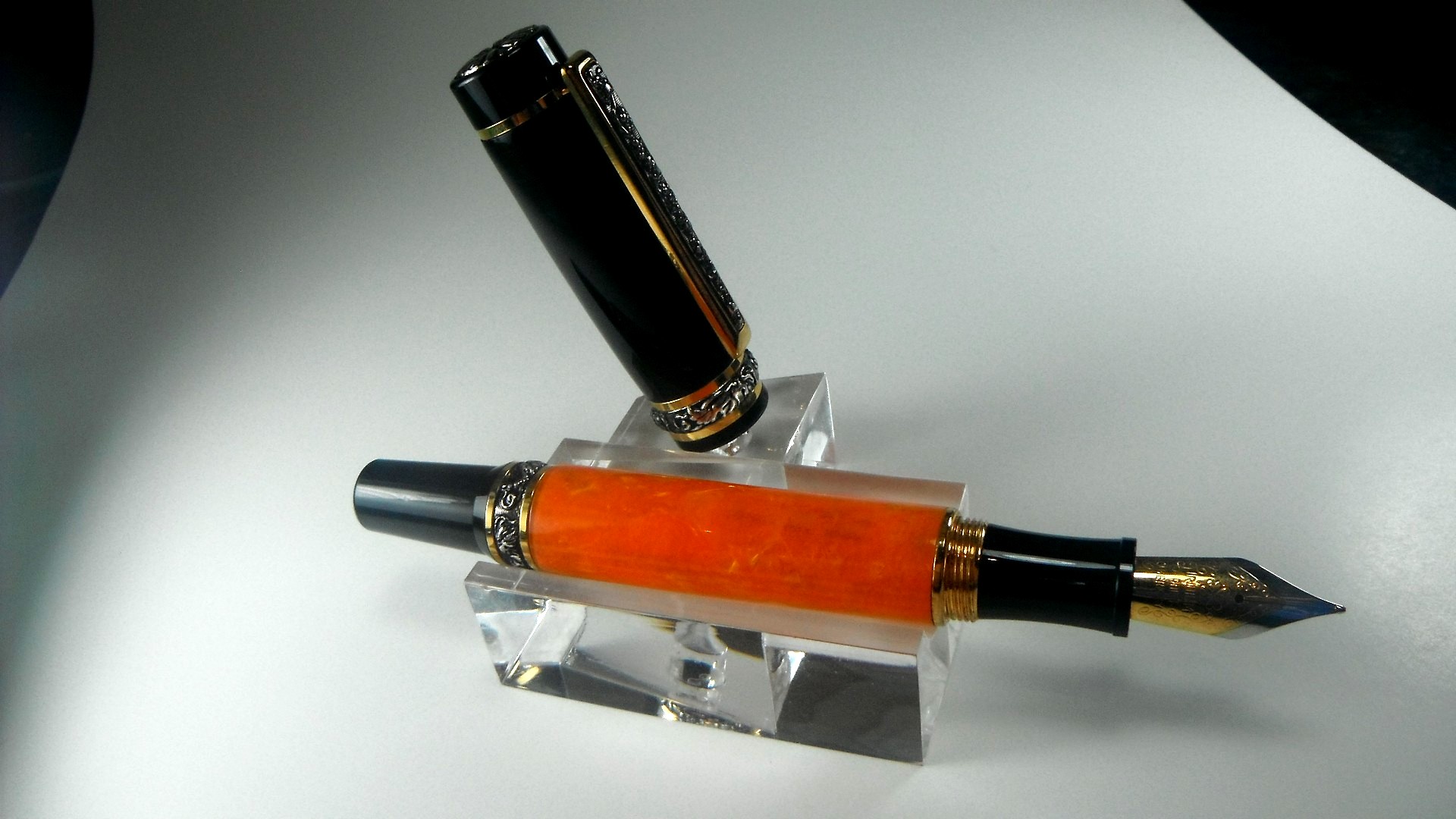 Two Cambridge Fountain Pens