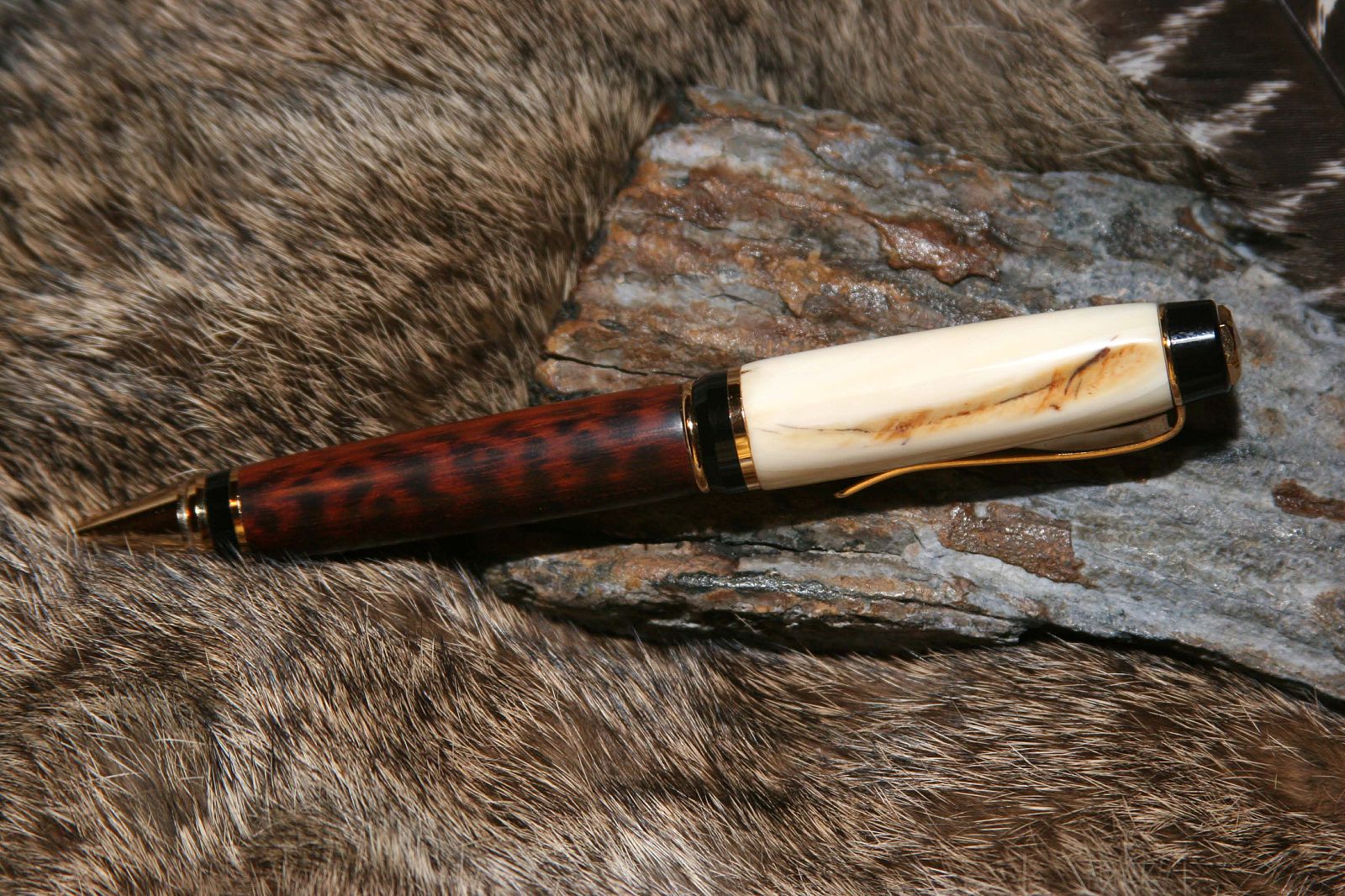 warthog ivory and snakewood