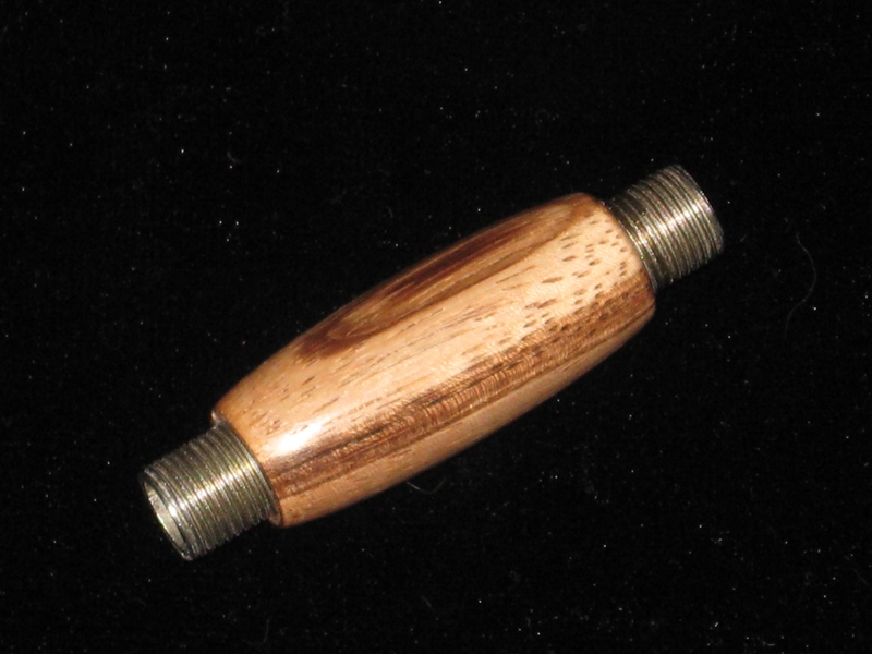 Zebrawood pipe stem